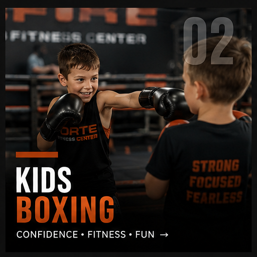 Kids Boxing Classes in Hyannis MA at Forte Fitness Center